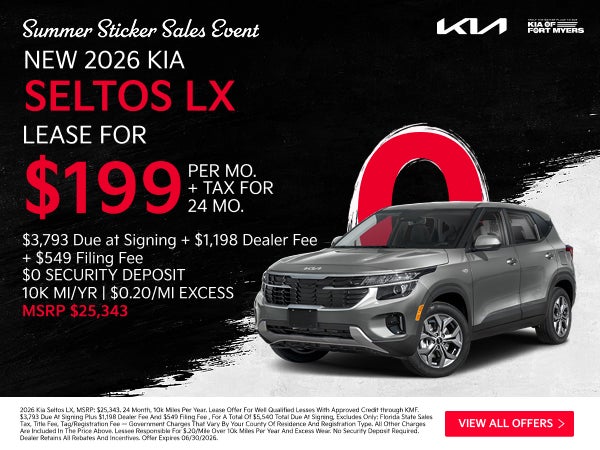 NEW 2026 KIA SELTOS